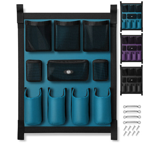 Horse Trailer Grooming Bag - Short Hanging Equine Door Caddy Organizer